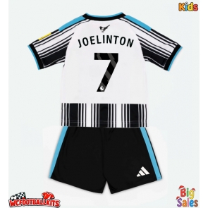 Newcastle United Joelinton #7 Replica Home Stadium Kit for Kids 2026-27 Short Sleeve (+ pants)